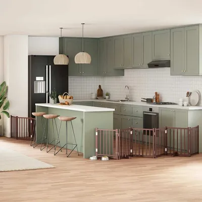 vidaXL barrière pour chien Bois