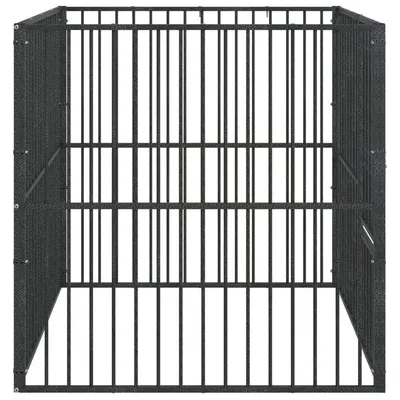 vidaXL parc pour chien Acier