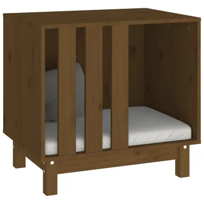 vidaXL maison pour chien Bois de pin