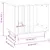 vidaXL maison pour chien Bois de pin vidaXL maison pour chien Bois de pin