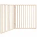 vidaXL barrière pour chien Bois