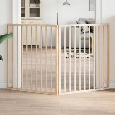 vidaXL barrière pour chien Bois