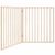 vidaXL barrière pour chien Bois