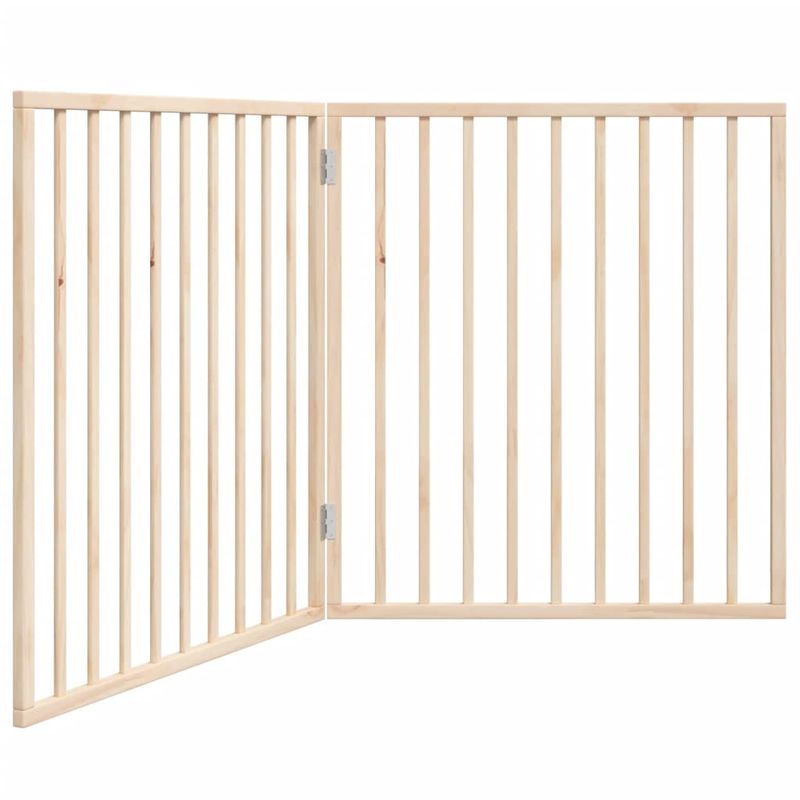vidaXL barrière pour chien Bois