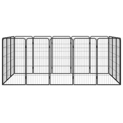 vidaXL parc pour chiens Acier