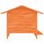 vidaXL chenil pour chiens Bois de pin