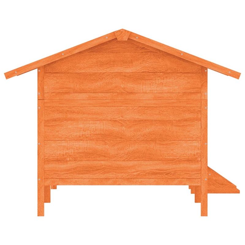 vidaXL chenil pour chiens Bois de pin