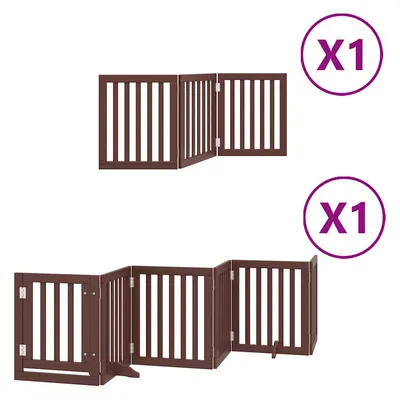 vidaXL barrière pour chien Bois vidaXL barrière pour chien Bois