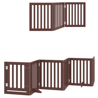 vidaXL barrière pour chien Bois