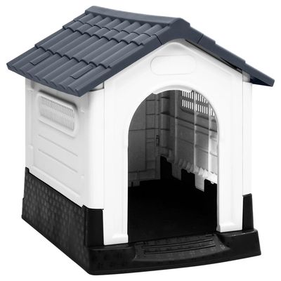 vidaXL niche pour chien Polypropylène