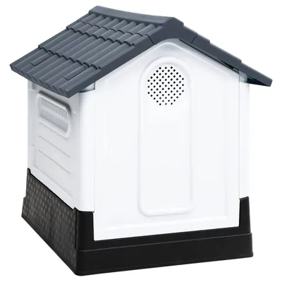 vidaXL niche pour chien Polypropylène