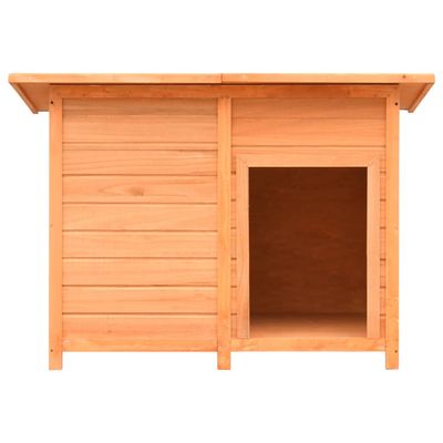 vidaXL niche pour chien Bois de pin massif