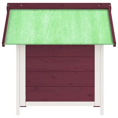 vidaXL chenil pour chiens Bois de pin
