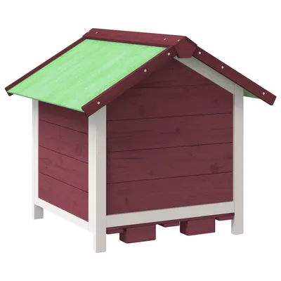 vidaXL chenil pour chiens Bois de pin
