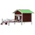vidaXL chenil pour chiens Bois de pin