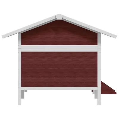 vidaXL chenil pour chiens Bois de pin