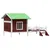 vidaXL chenil pour chiens Bois de pin
