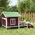 vidaXL chenil pour chiens Bois de pin