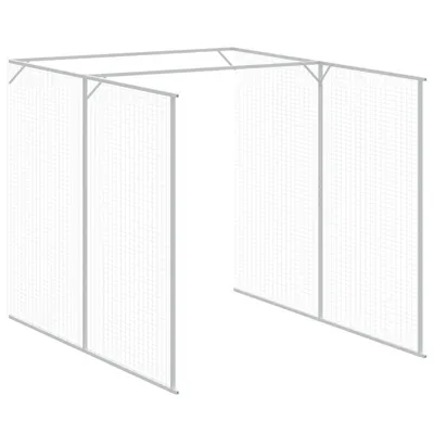 vidaXL niche pour chien Acier