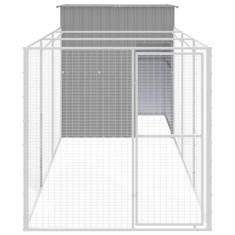 vidaXL niche pour chien Acier