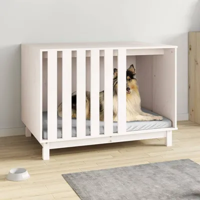 vidaXL maison pour chien Bois de pin