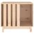vidaXL maison pour chien Bois de pin