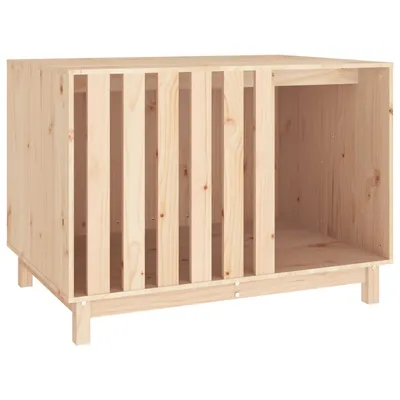 vidaXL maison pour chien Bois de pin