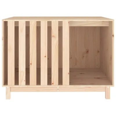 vidaXL maison pour chien Bois de pin massif vidaXL maison pour chien Bois de pin massif