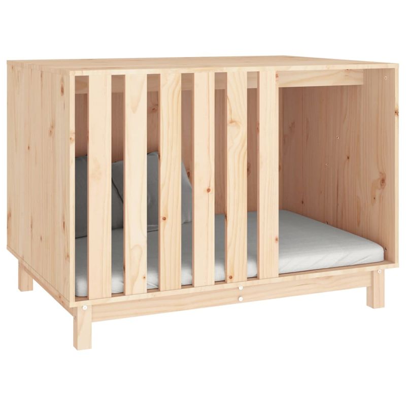 vidaXL maison pour chien Bois de pin