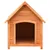 vidaXL niche pour chien Bois de pin
