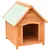 vidaXL niche pour chien Bois de pin