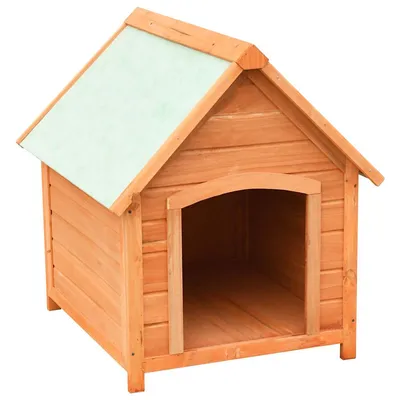 vidaXL niche pour chien Bois de pin