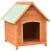 vidaXL niche pour chien Bois de pin
