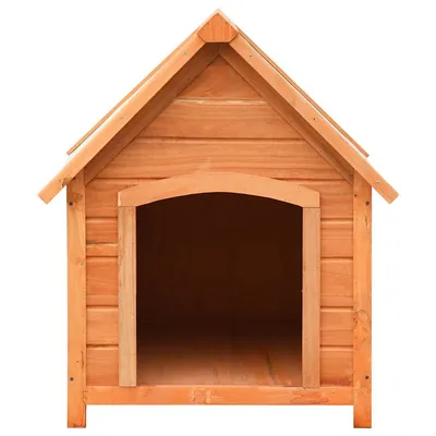 vidaXL niche pour chien Bois de pin