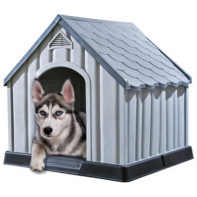 vidaXL niche pour chiens Plastique