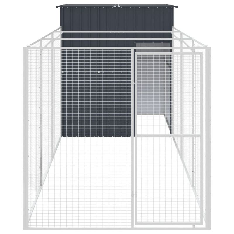 vidaXL niche pour chien Acier