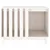 vidaXL maison pour chien Bois de pin