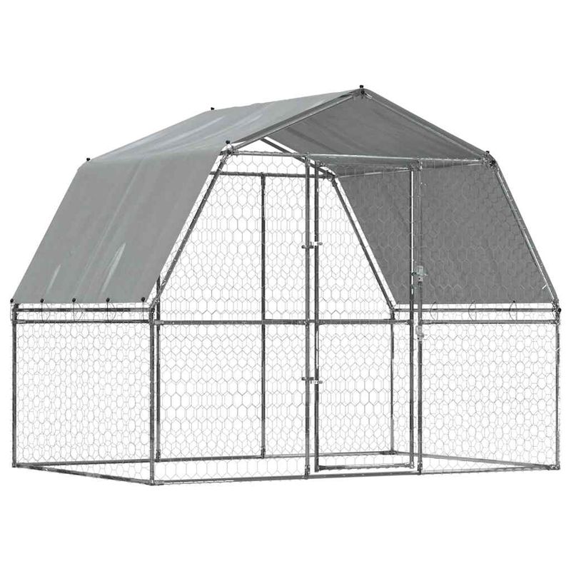 vidaXL cage pour chien Acier