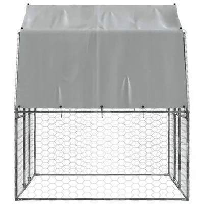 vidaXL cage pour chien Acier