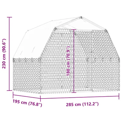 vidaXL cage pour chien Acier