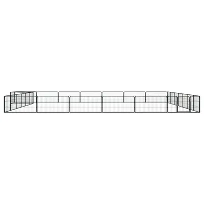 vidaXL parc pour chiens Acier