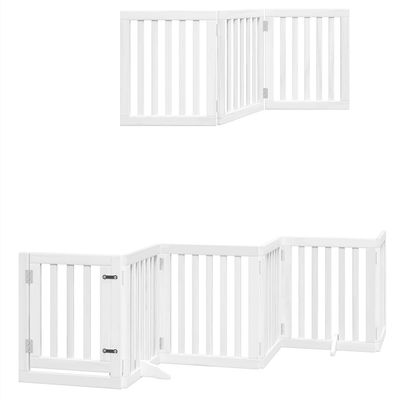 vidaXL barrière pour chien Bois