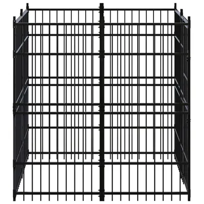 vidaXL chenil pour chiens Acier vidaXL chenil pour chiens Acier