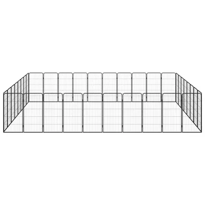 vidaXL parc pour chiens Acier