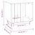 vidaXL maison pour chien Bois de pin
