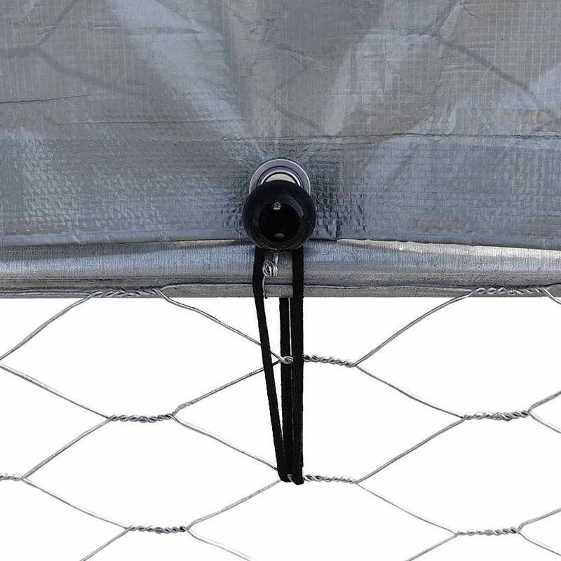 vidaXL cage pour chien Acier