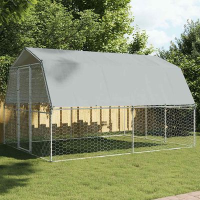 vidaXL cage pour chien Acier