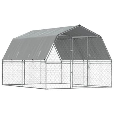 vidaXL cage pour chien Acier