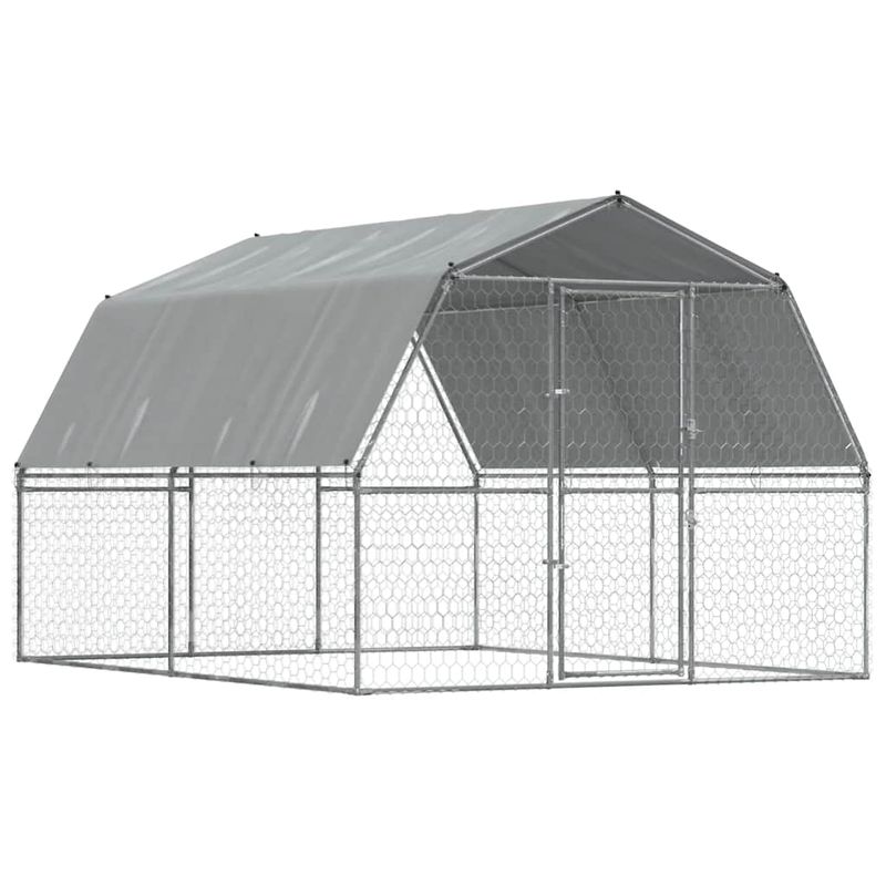 vidaXL cage pour chien Acier