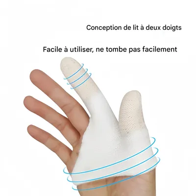 FurryFusion Gants pour brosse à dents pour chat et chien